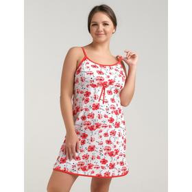 

Сорочка женская, размер 44, цвет красный