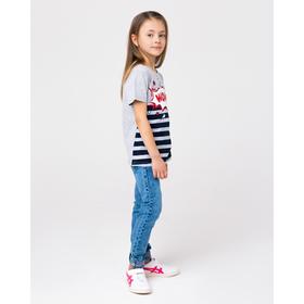 

Джинсы для девочки, цвет синий, рост 104 см