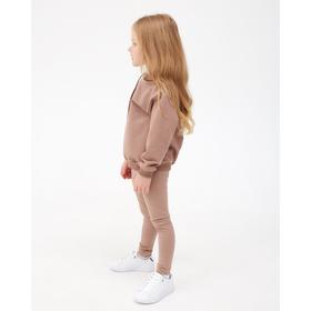 

Леггинсы KAFTAN "Basic line" р.34 (122-128), кофе