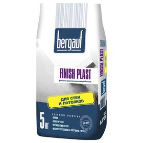 

Шпаклевка полимерная BERGAUF Finish Plast, 5кг