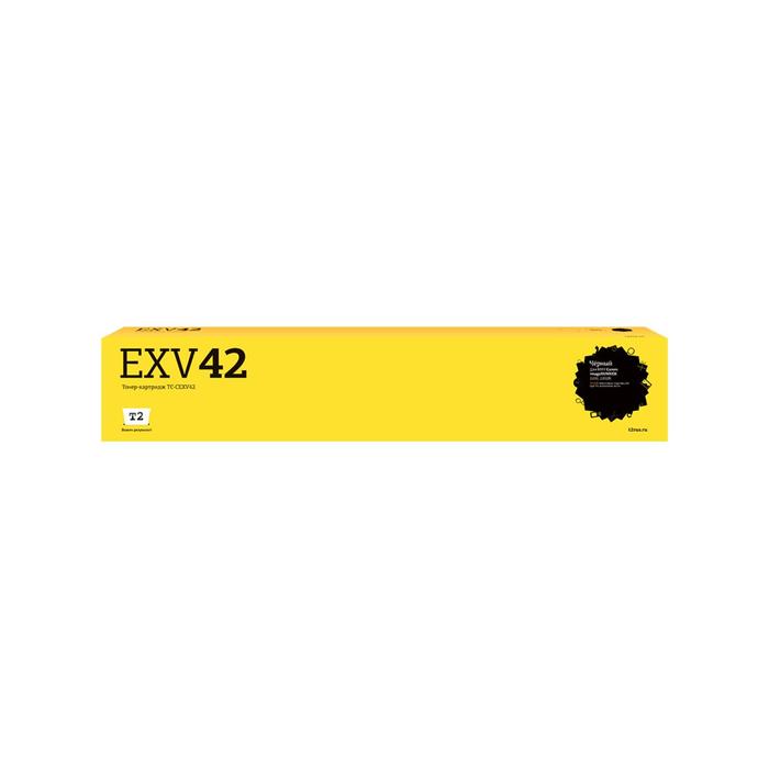 Лазерный картридж T2 TC-CEXV42 (C-EXV42/EXV42/CEXV42/IR 2202/IR2204) Canon, черный тонер туба sakura cexv42 для canon ir 2202 2204 черный 10 200к