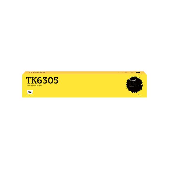 Лазерный картридж T2 TC-K6305 (TK-6305/TK6305/6305) для принтеров Kyocera, черный картридж kyocera tk 6305 черный