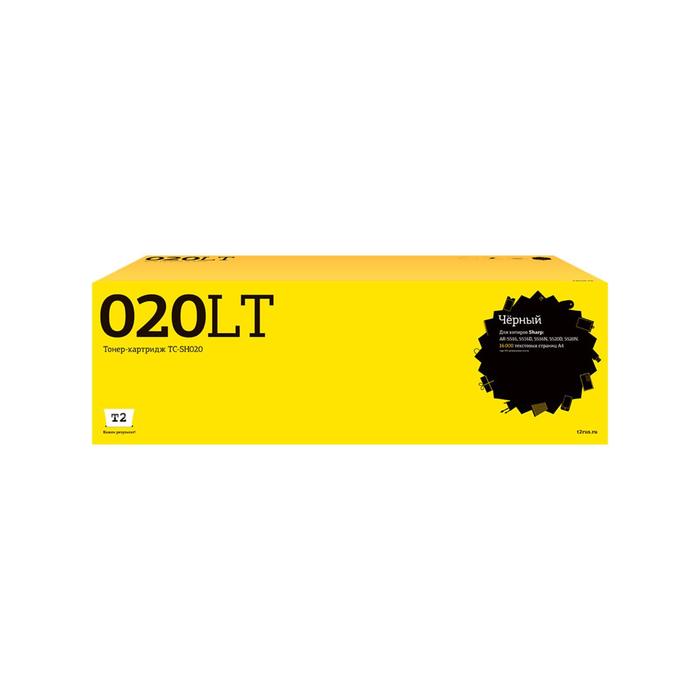 Лазерный картридж T2 TC-SH020 (AR-020LT/AR020LT/020LT) для принтеров Sharp, черный фотобарабан фиксатор sharp ar 205dm ar205dm
