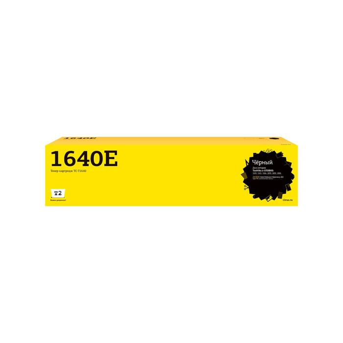 Лазерный картридж T2 TC-T1640 (T1640E) для принтеров Toshiba, черный картридж лазерный t2 tc h312 yellow