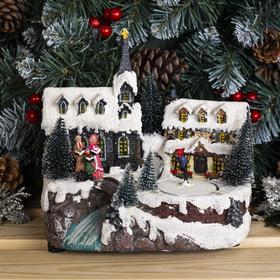 

Фигурка световая "Новогодний город" 19х12х19 см, 10 LED, АА*3 и от USB, МУЛЬТИ