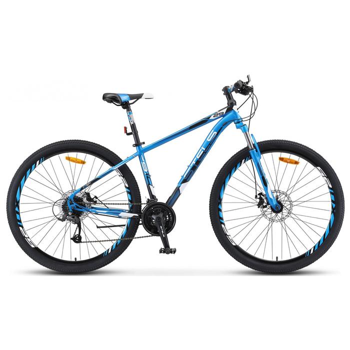 Велосипед 29 Stels Navigator-910 MD, V010, цвет синий/чёрный, р. 20.5 велосипед 26 stels miss 6000 d v010 цвет голубой размер 15