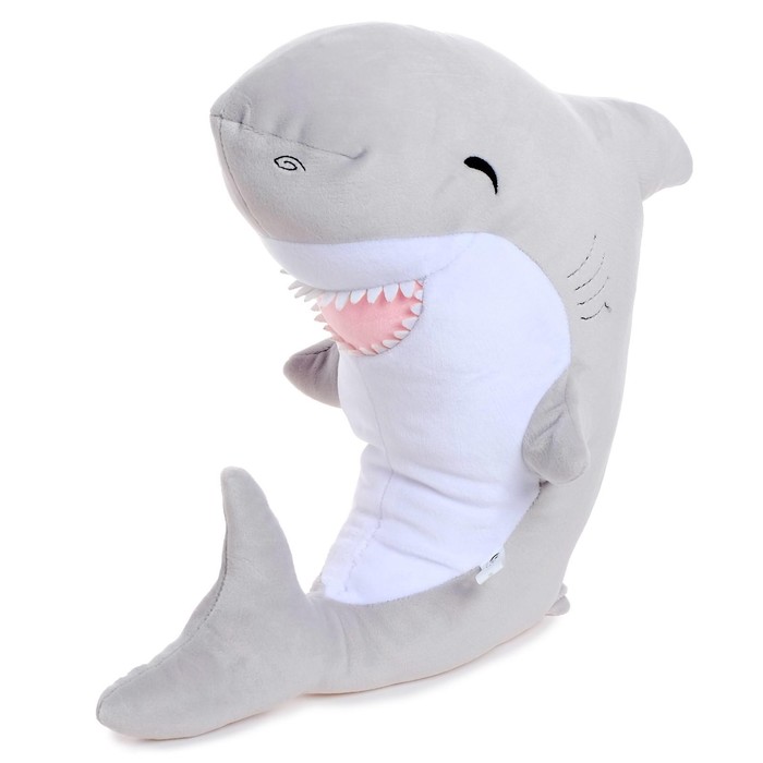 Мягкая игрушка БЛОХЭЙ «Акула Сплюша», 45 см мягкая игрушка блохэй акула сплюша 45 см
