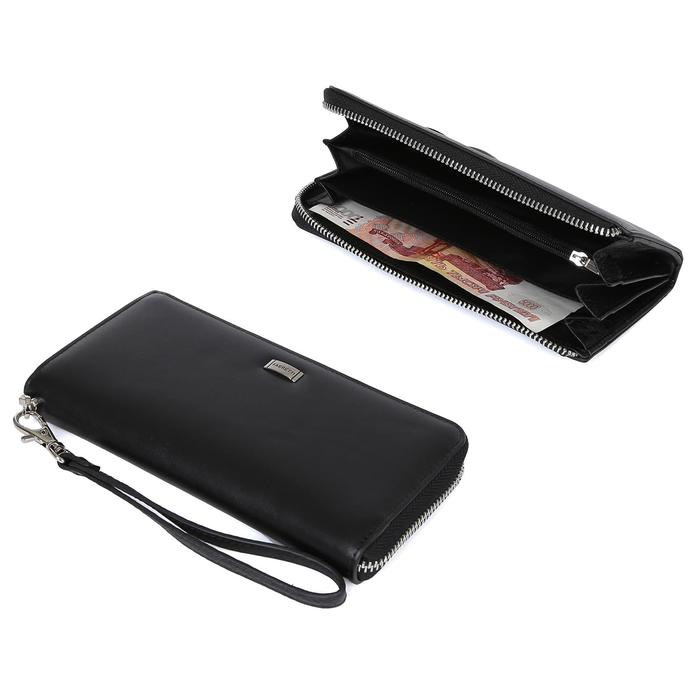 фото Кошелек fabretti, цвет черный