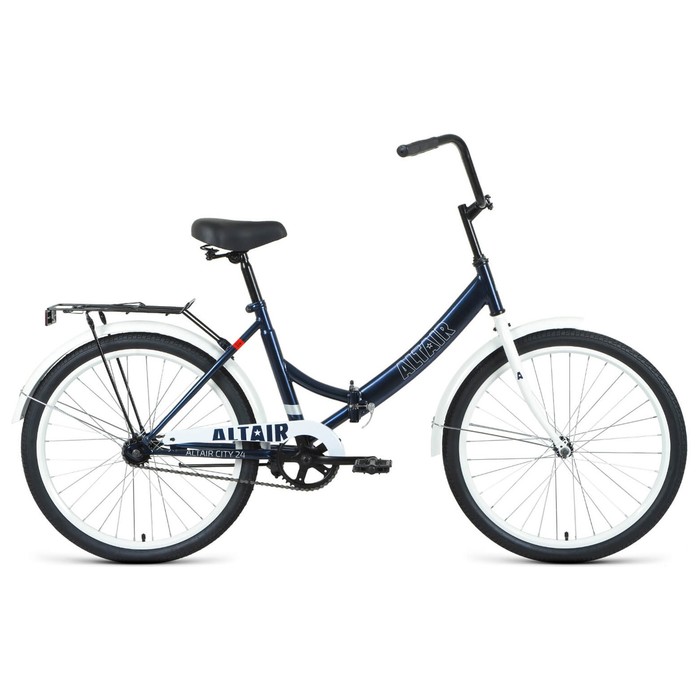 фото Велосипед 24" altair city, 2021, цвет темно-синий/серый, размер 16"