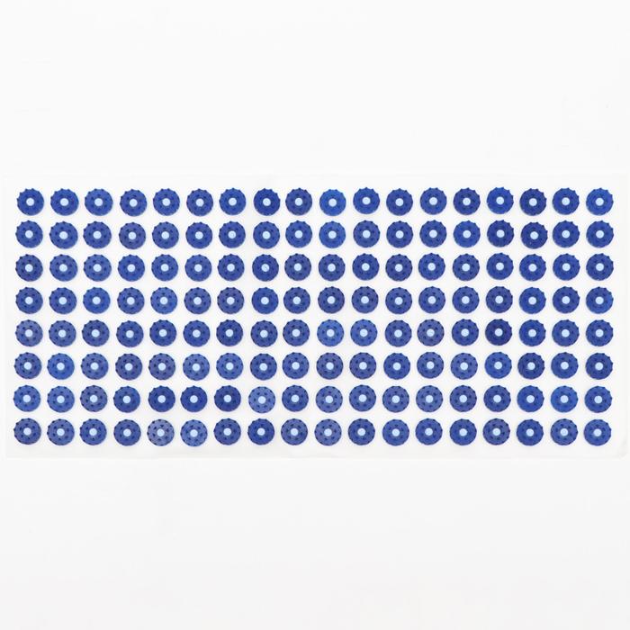 фото Аппликатор "кузнецова", 144 колючки, спанбонд, 26 х 56 см, синий. элтиз