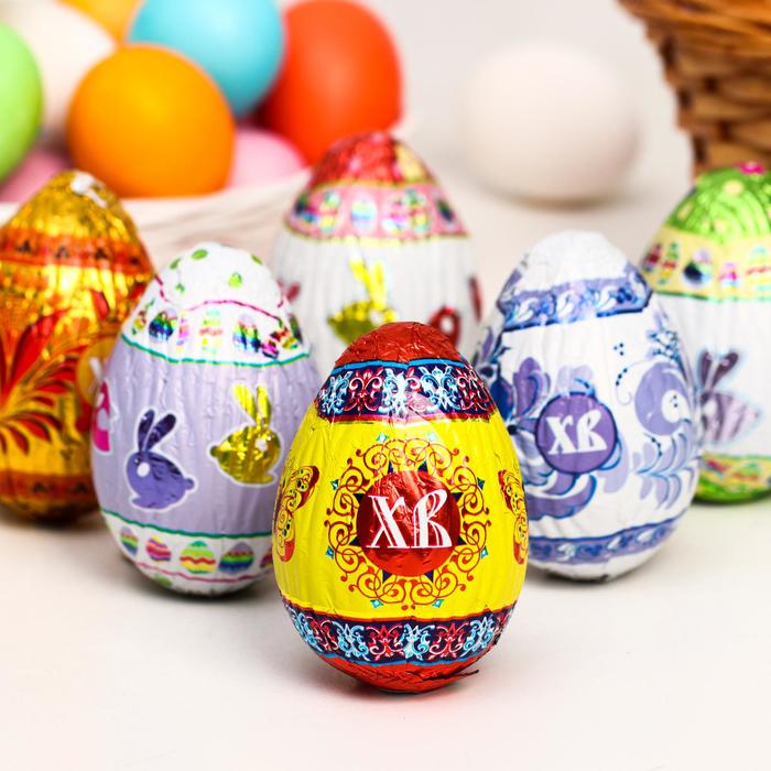 Яйцо шоколадное Пасхальное ХВ 30 г 75₽