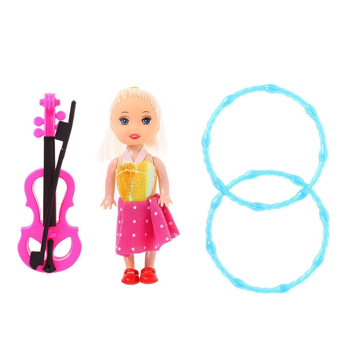 Кукла малышка "Музыкант" с аксессуарами, МИКС