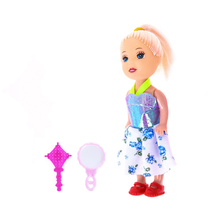 Кукла малышка "Викуля", с аксессуарами, МИКС