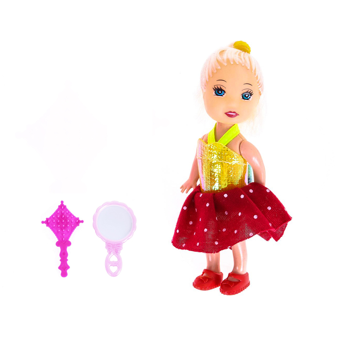 Кукла малышка "Викуля", с аксессуарами, МИКС