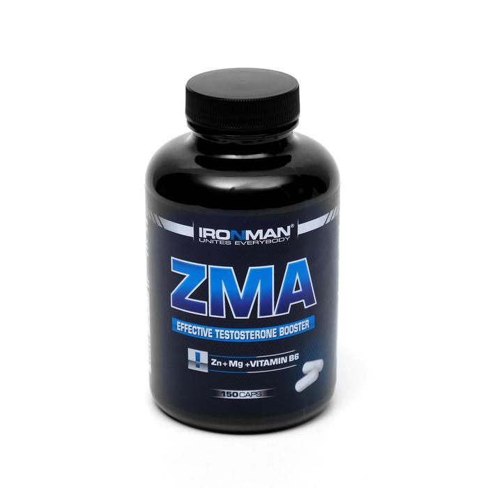 фото Специализированный пищевой продукт zma ironman zn+mg+vitamin b6 150 кап.