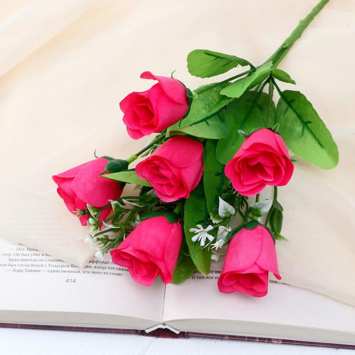 Букет Розы очарованье 28 см, микс