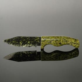 Нож из змеевика, 250х45х25 мм Ош