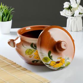 

Жаровня с росписью, нектар, 3л