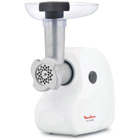 

Мясорубка Moulinex ME208139, 1400 Вт, 1.7 кг/мин, бело-серебристая