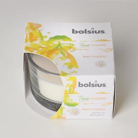 

Свеча ароматическая в стакане bolsius "Feel Happy", 5х8 см, 14 ч