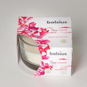 

Свеча ароматическая в стакане bolsius "Pure Romance", 5х8 см, 14 ч