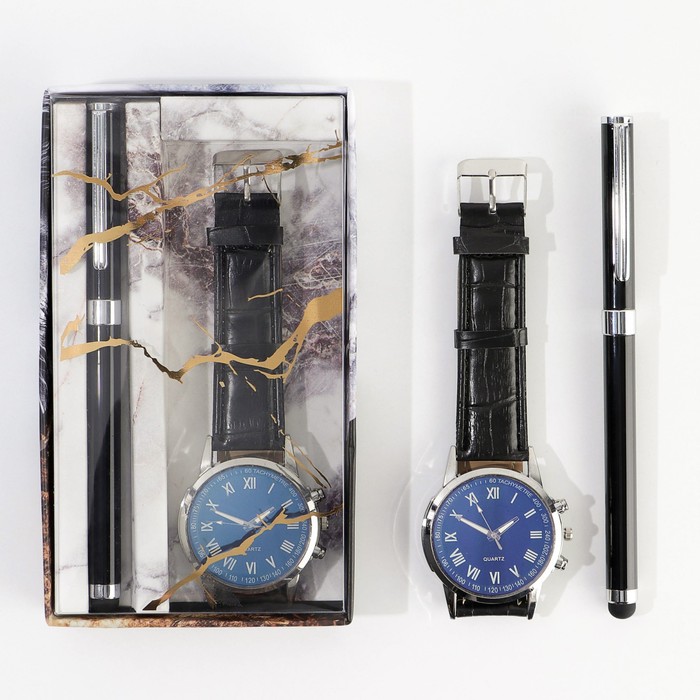 Набор: часы наручные и ручка «Первый среди равных» оскар первому среди равных