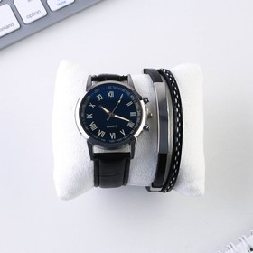 Набор: часы наручные и браслет «Время быть лучшим» Ош
