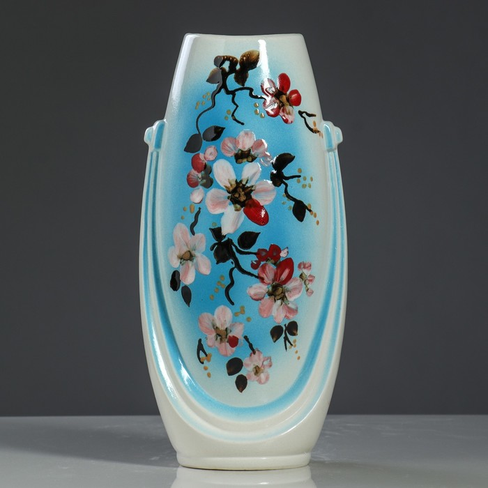 Ваза "Калипсо" средняя, роспись, глазурь