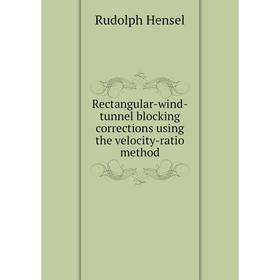 

Книга Rectangular-wind-tunnel blocking corrections using the velocity-ratio method