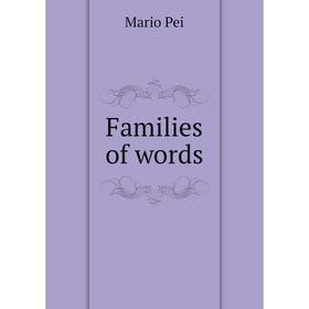 

Книга Families of words