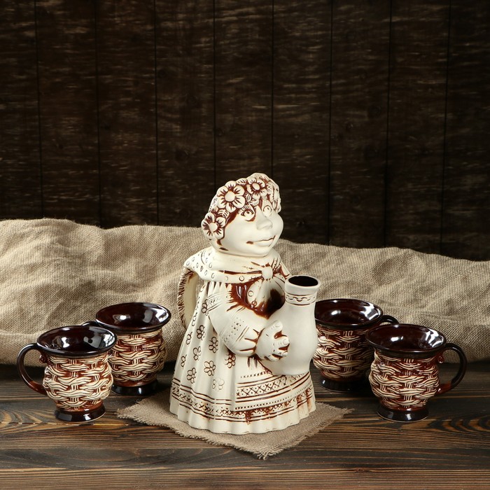 Набор молочный "Маруся" 2,5 л/ 0,2 л