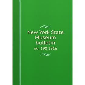 

Книга New York State Museum bulletin no. 190 1916