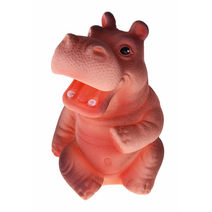 Резиновая игрушка "Бегемотик Тоша"