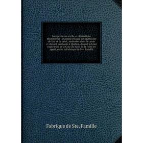 

Jurisprudence civile-ecclésiastique microforme