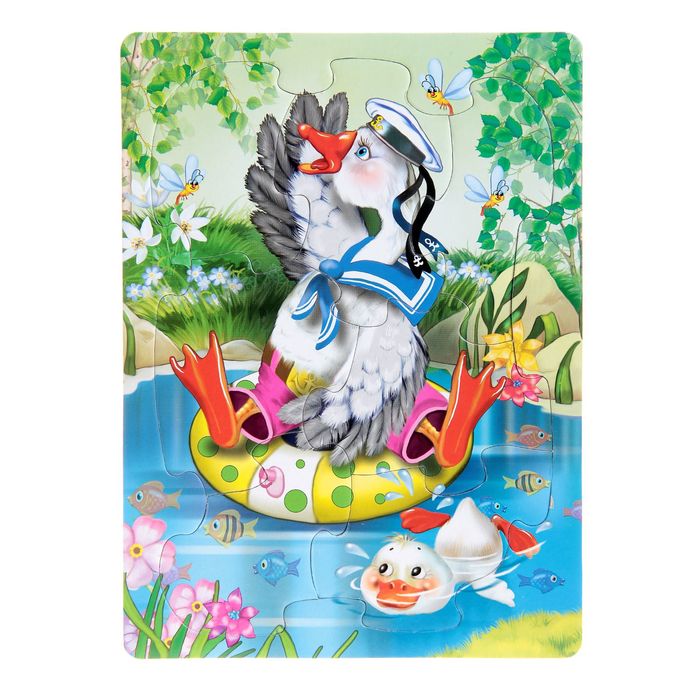 Рамка-пазл "Наши любимцы", блистер, МИКС