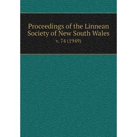 

Книга Proceedings of the Linnean Society of New South Wales v. 74 (1949)