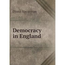 

Книга Democracy in England