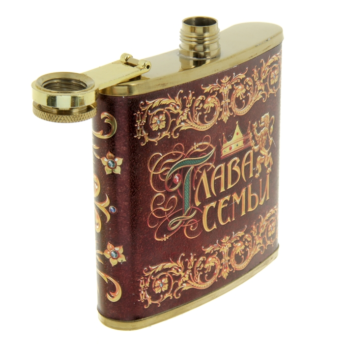 Фляжка "Глава семьи" 180 мл