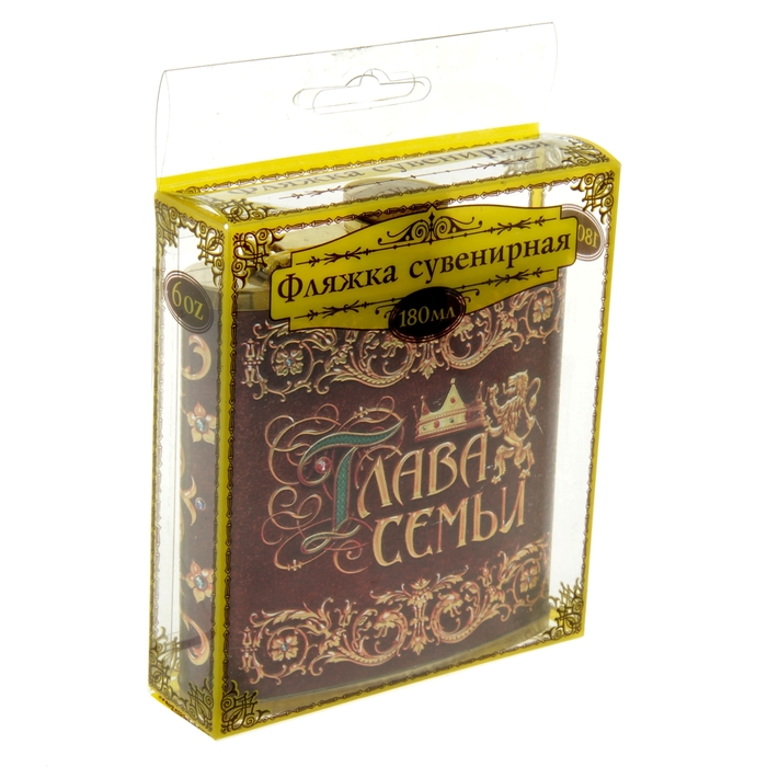 Фляжка "Глава семьи" 180 мл