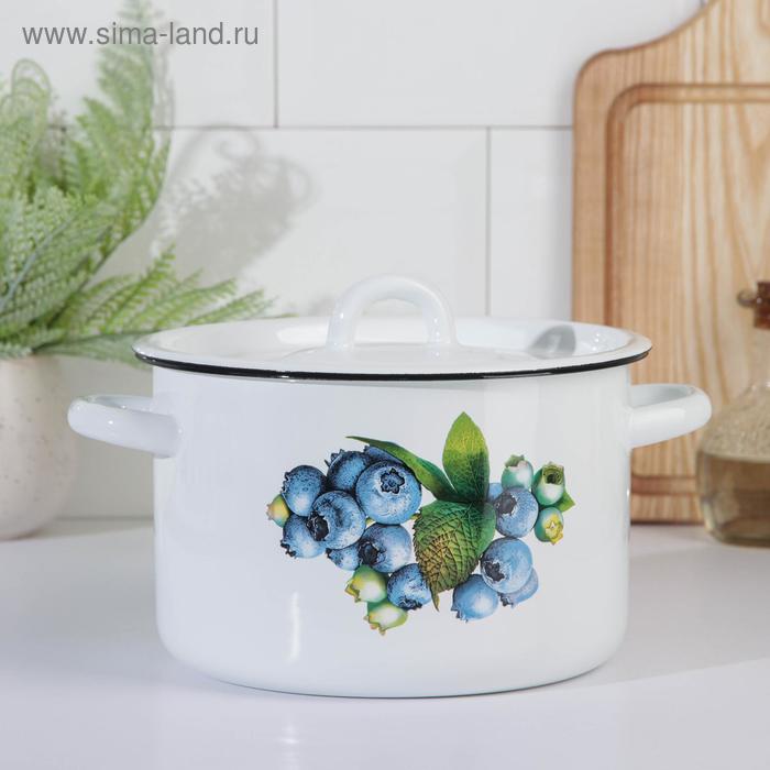 

Кастрюля эмалированная, 3 л, цвет МИКС