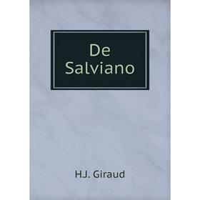 

Книга De Salviano