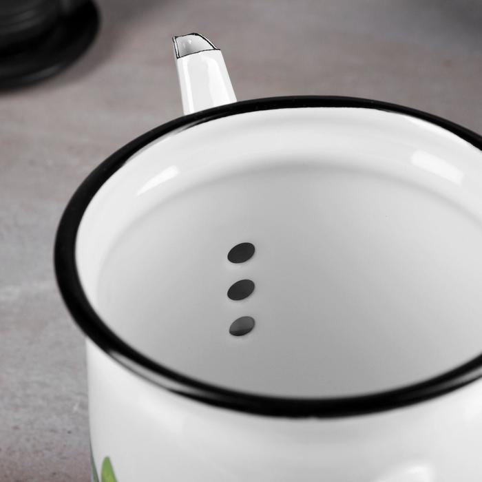 Кофейник 2 л, фиксированная ручка, декор МИКС