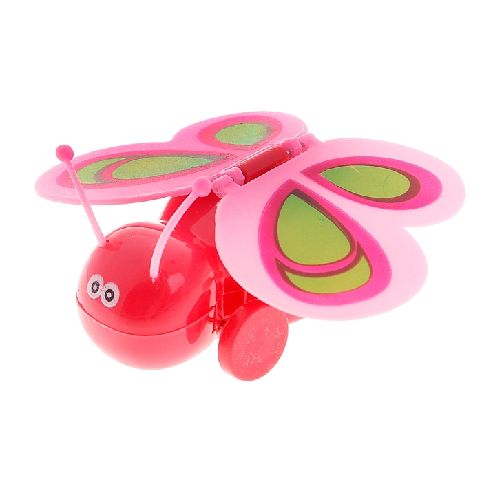 Игрушка заводная "Бабочка", цвета МИКС