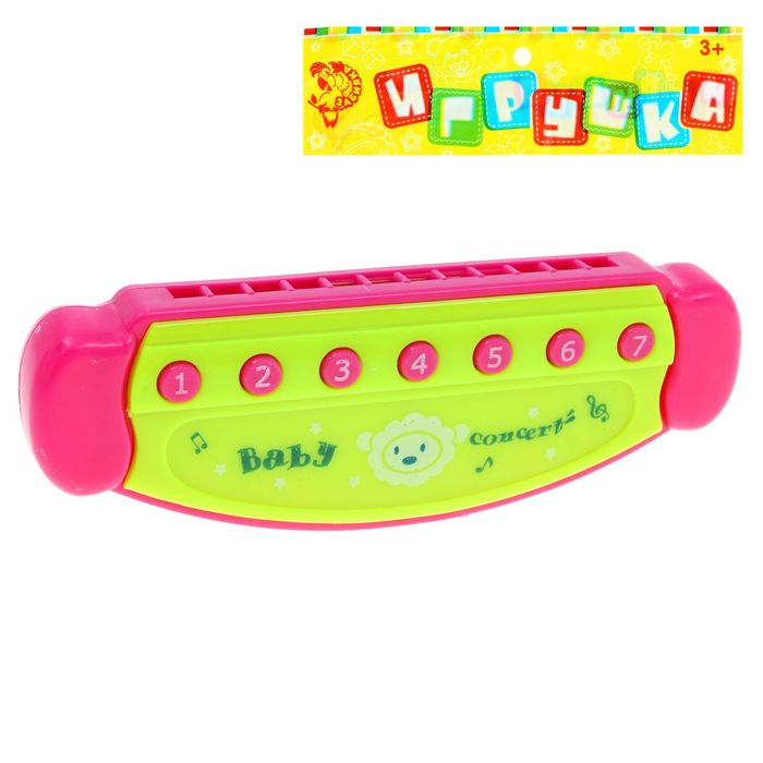 Губная гармошка "Барашек", МИКС