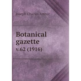 

Книга Botanical gazette. v.62 (1916)