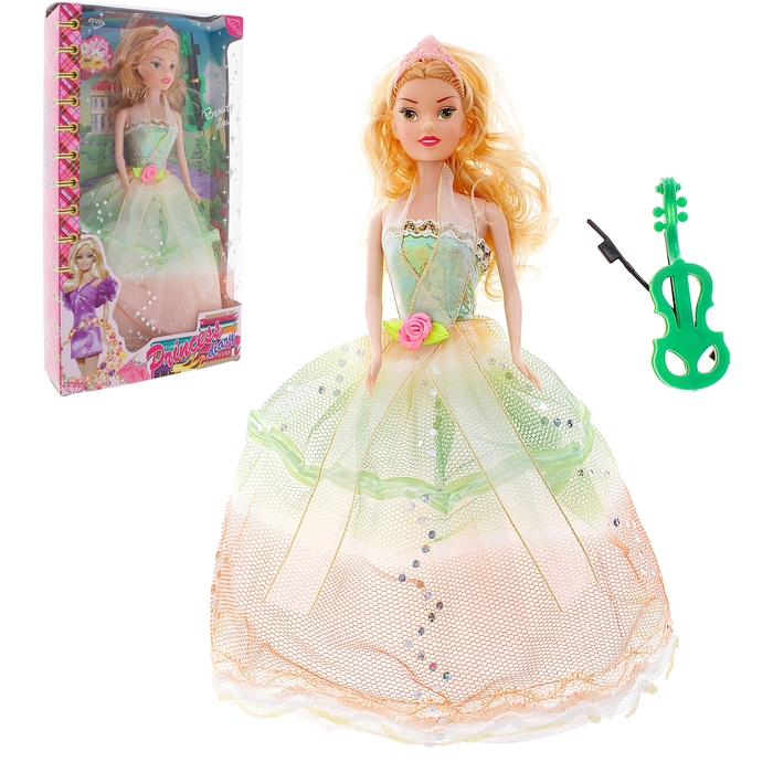 Кукла принцесса "Валерия" с аксессуарами, МИКС