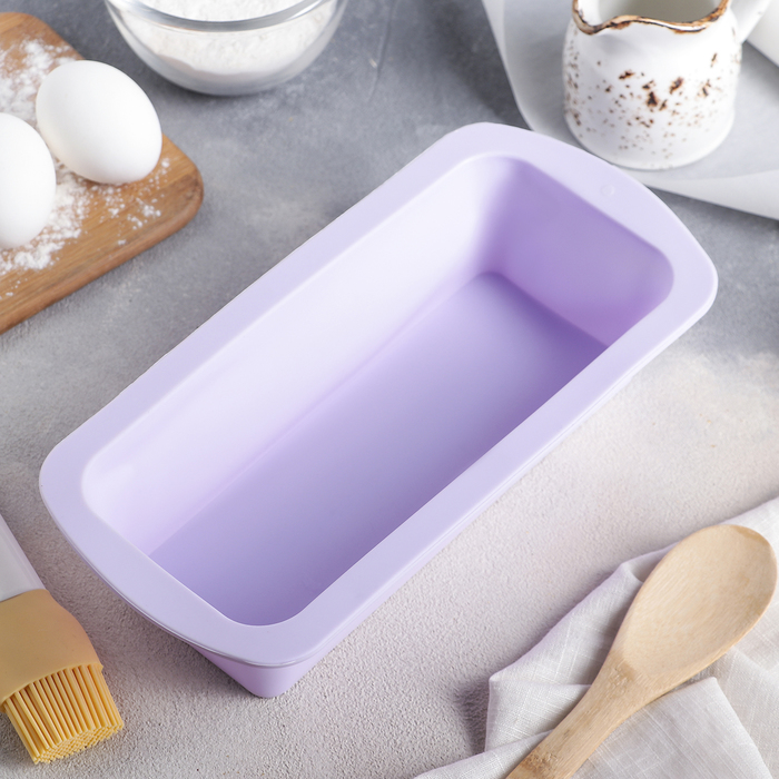 Форма для выпечки "Хлеб", цвета МИКС