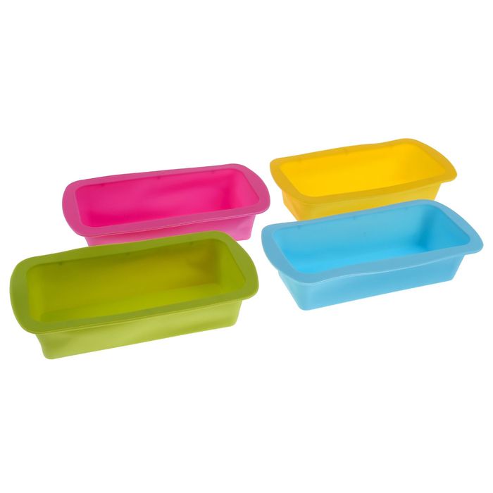 Форма для выпечки "Хлеб", цвета МИКС