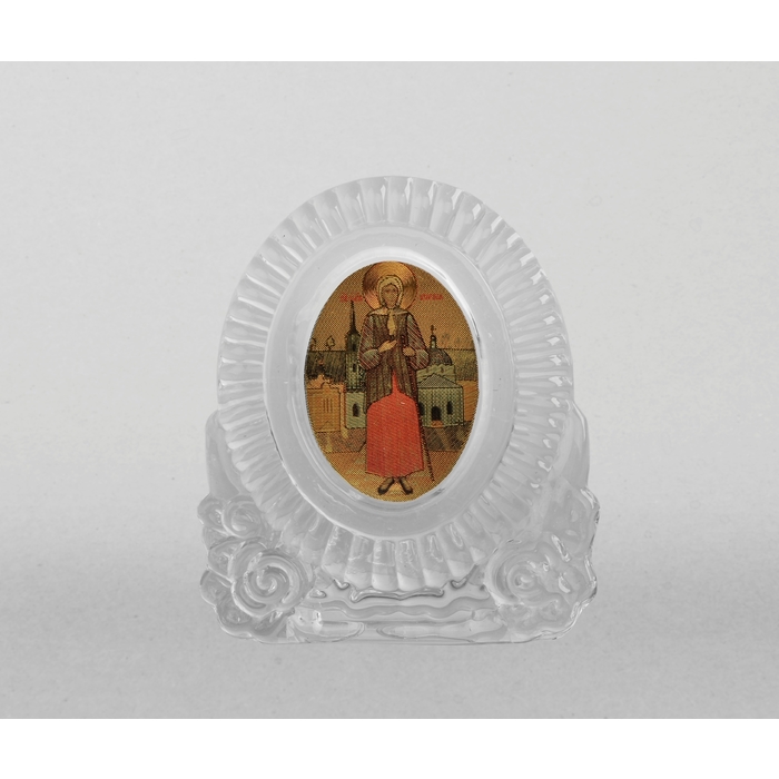 Икона "Ксения Петербургская" овал