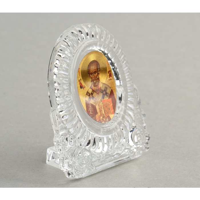 Икона "Николай Чудотворец" овал